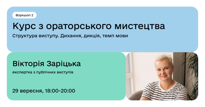 Курс ораторського мистецтва / Структура виступу. Дихання, дикція, темп мови